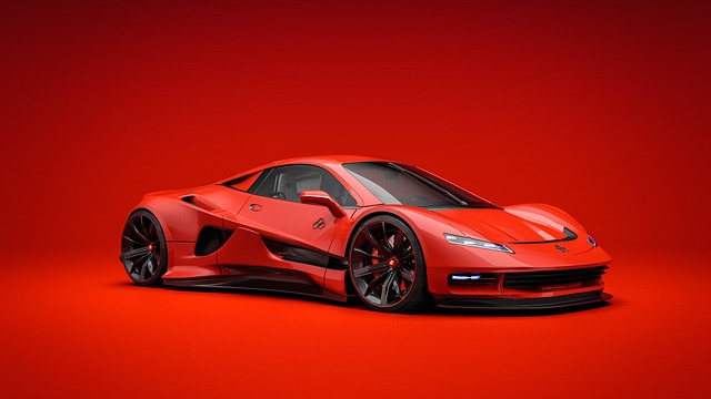 moderní automobil